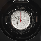 Remontoir Automatique 1 Montre Or Métal AXONY - Vue de face avec montre