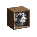 Boîte remontoir 1 montre bois luxe AXONY - Vue latérale droite