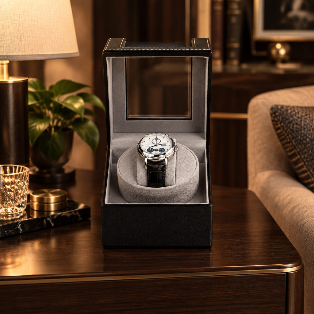 Remontoir Automatique 1 Montre – Cuir Luxe