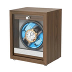 Remontoir de montre automatique Bois Luxe Prestige Gris AXONY - Vue de profil