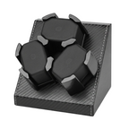 Remontoir de montre compact noir AXONY -  angles des supports
