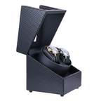 Boîte remontoir pour 2 montres AXONY - Vue de profil droit
