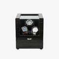 Remontoir Automatique 3 Montres Bois Noir AXONY - Vue de face