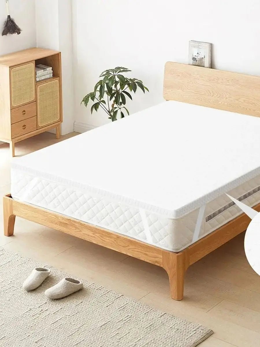 ROYGBIV Mattress Topper with H2/H3 Hardness Gel Topper for Comfort and Pressure Relief, bed Topper 7 cm Height, Versatile - AXONY